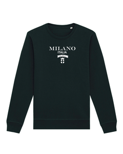 MILANO | ITALIA NEW DESIGN Black Sweatshirt