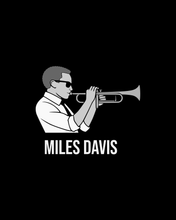 Load image into Gallery viewer, MILES DAVIS STYLE ICON Black Hoodie