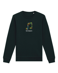 MUSIQUE Black Sweatshirt