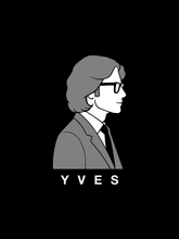 Load image into Gallery viewer, YVES SAINT LAURENT | The Black Organic V-Neck