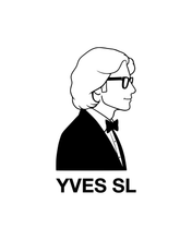 Load image into Gallery viewer, YVES SAINT LAURENT SILHOUETTE White Hoodie