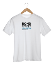 Load image into Gallery viewer, BOND STREET LONDON White T-Shirt