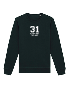 31 RUE CAMBON NEW DESIGN Black Sweatshirt