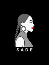 Load image into Gallery viewer, SADE ADU STYLE ICON  Black T-Shirt