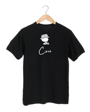 Load image into Gallery viewer, COCO ONLY NAME SILHOUETTE Black T-Shirt