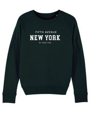 Load image into Gallery viewer, NEW YORK FIFTH AVENUE Black Sweatshirt