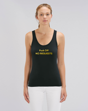 Load image into Gallery viewer, LEILA Exclusive Organic Tank Top Black T-Shirt