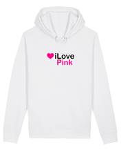 Load image into Gallery viewer, iLOVE PINK White Hoodie