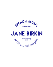 Load image into Gallery viewer, JANE BIRKIN | STYLE ICON White T-Shirt