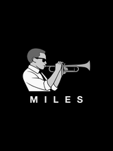 Load image into Gallery viewer, MILES DAVIS | The Black T-Shirt