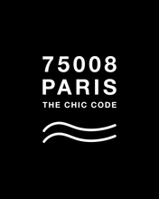 Load image into Gallery viewer, 75008 PARIS THE CHIC CODE Black T-Shirt