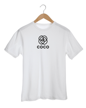 Load image into Gallery viewer, COCO CAMELLIA White T-Shirt
