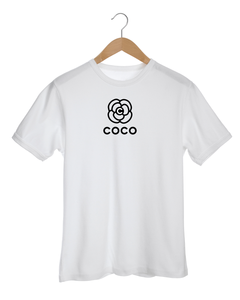 COCO CAMELLIA White T-Shirt
