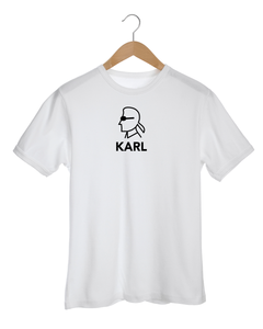 KARL SILHOUETTE White T-Shirt