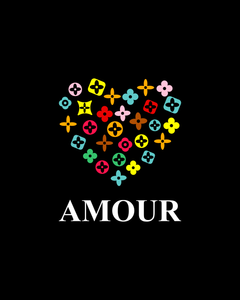 AMOUR Black T-Shirt