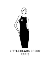Load image into Gallery viewer, LITTLE BLACK DRESS | PARIS White T-Shirt