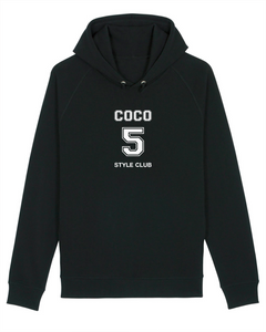 COCO chanel 5 STYLE CLUB Black Hoodie