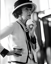 Load image into Gallery viewer, COCO CHANEL STYLE ICON  White Sweatshirt