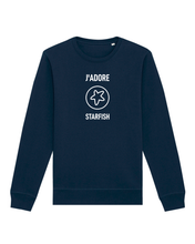 Load image into Gallery viewer, J&#39;ADORE STARFISH Navy Blue Sweatshirt