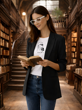 Load image into Gallery viewer, KARL LAGERFELD | THE THINKER | The White T-Shirt