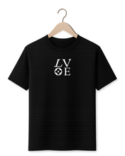 Load image into Gallery viewer, LUXE LOVE Black T-Shirt