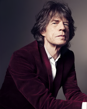 Load image into Gallery viewer, MICK JAGGER SILHOUETTE Black Hoodie Small Logo