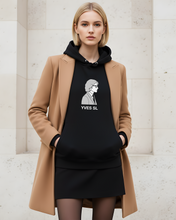 Load image into Gallery viewer, YVES SAINT LAURENT SILHOUETTE Black Hoodie