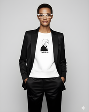 Load image into Gallery viewer, YVES SAINT LAURENT STYLE ICON White Sweatshirt