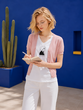 Load image into Gallery viewer, YVES SAINT LAURENT | The White Organic V-Neck