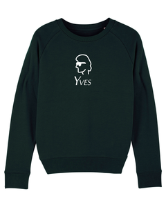 YVES SILHOUETTE Black Sweatshirt