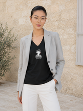 Load image into Gallery viewer, COCO CHANEL | The Black V-Neck