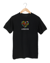 Load image into Gallery viewer, AMOUR Black T-Shirt