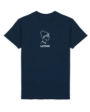 Load image into Gallery viewer, AUDREY HEPBURN ICONIC PEOPLE Blue Navy T-Shirt