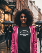 Load image into Gallery viewer, BOND STREET, LONDON Black Sweatshirt