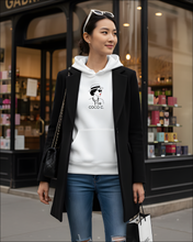 Load image into Gallery viewer, COCO CHANEL STYLE ICON White Hoodie