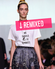 Load image into Gallery viewer, WE ALL SHOULD BE STYLISH White T-Shirt