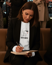 Load image into Gallery viewer, KATE MOSS SILHOUETTE White Sweatshirt