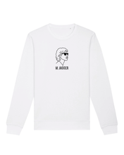 Load image into Gallery viewer, MICK JAGGER SILHOUETTE White Sweatshirt