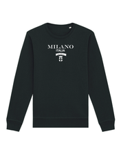 Load image into Gallery viewer, MILANO | ITALIA NEW DESIGN Black Sweatshirt