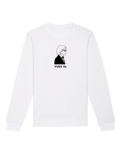 Load image into Gallery viewer, YVES SAINT LAURENT STYLE ICON White Sweatshirt