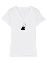 Load image into Gallery viewer, YVES SAINT LAURENT | The White Organic V-Neck