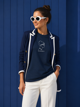 Load image into Gallery viewer, AUDREY HEPBURN | The Blue Navy T-Shirt