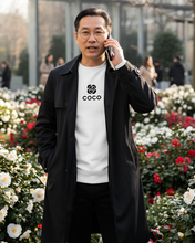 Load image into Gallery viewer, COCO chanel CAMELLIA White Sweatshirt