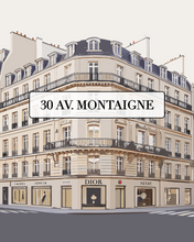 Load image into Gallery viewer, T-SHIRT DIOR AVENUE MONTAIGNE 30