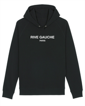 Load image into Gallery viewer, RIVE GAUCHE | PARIS Black Hoodie