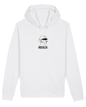Load image into Gallery viewer, ROSALIA LUX SINGER WHITE HOODIE