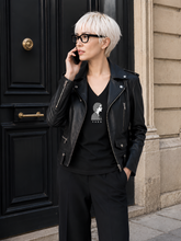 Load image into Gallery viewer, YVES SAINT LAURENT | The Black Organic V-Neck