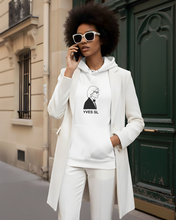 Load image into Gallery viewer, YVES SAINT LAURENT SILHOUETTE White Hoodie