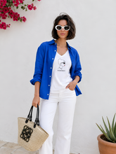Load image into Gallery viewer, AUDREY HEPBURN | The White V-Neck