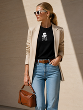 Load image into Gallery viewer, KARL LAGERFELD | THE THINKER | The Black T-Shirt